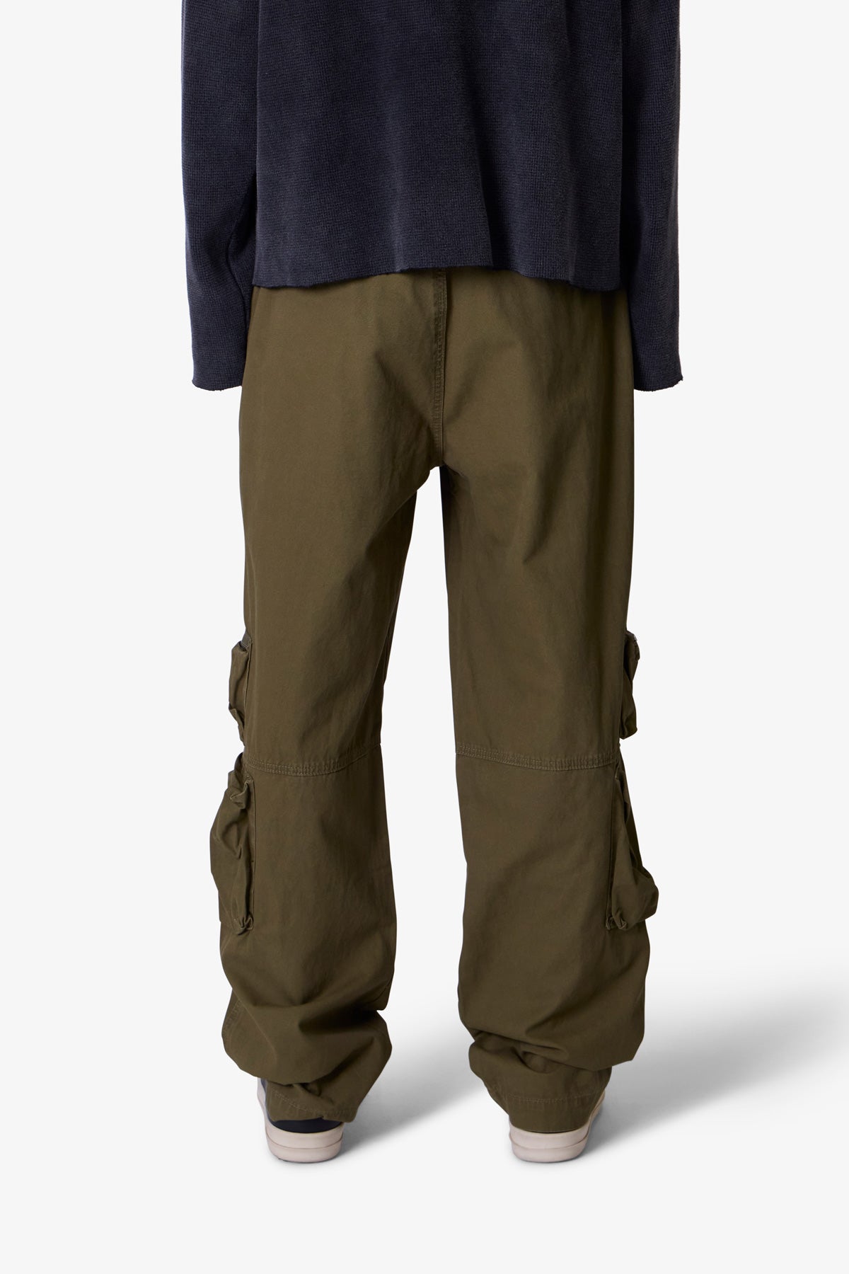 Ultra Baggy Tactical Cargo Pants | Olive