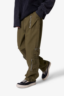 Ultra Baggy Tactical Cargo Pants | Olive