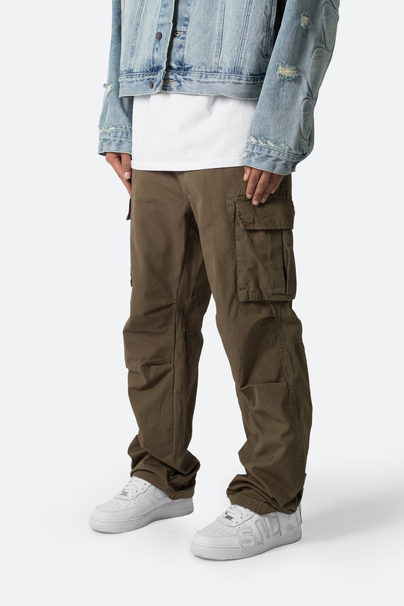 Ultra Baggy Vintage Cargo Pants | Olive