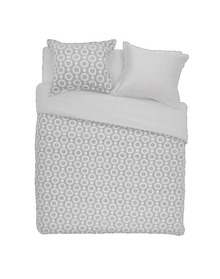 Umbrella Squid | Duvet Covers - King 110X96" | Silver