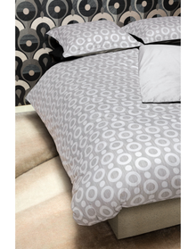 Umbrella Squid | Duvet Covers - King 110X96" | Silver