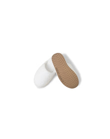 Unisex | Cozychic Slipper | White