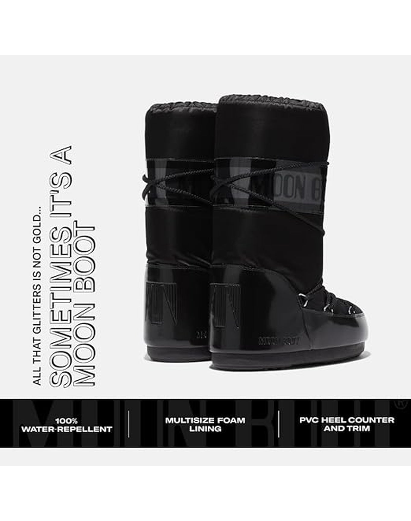 Adults | Moon Boot Icon Glance | Black