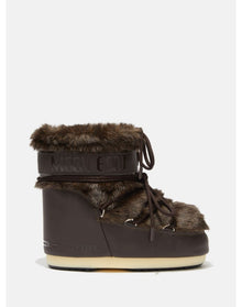 Adults | Moon Boot Icon Low Faux Fur | Brown