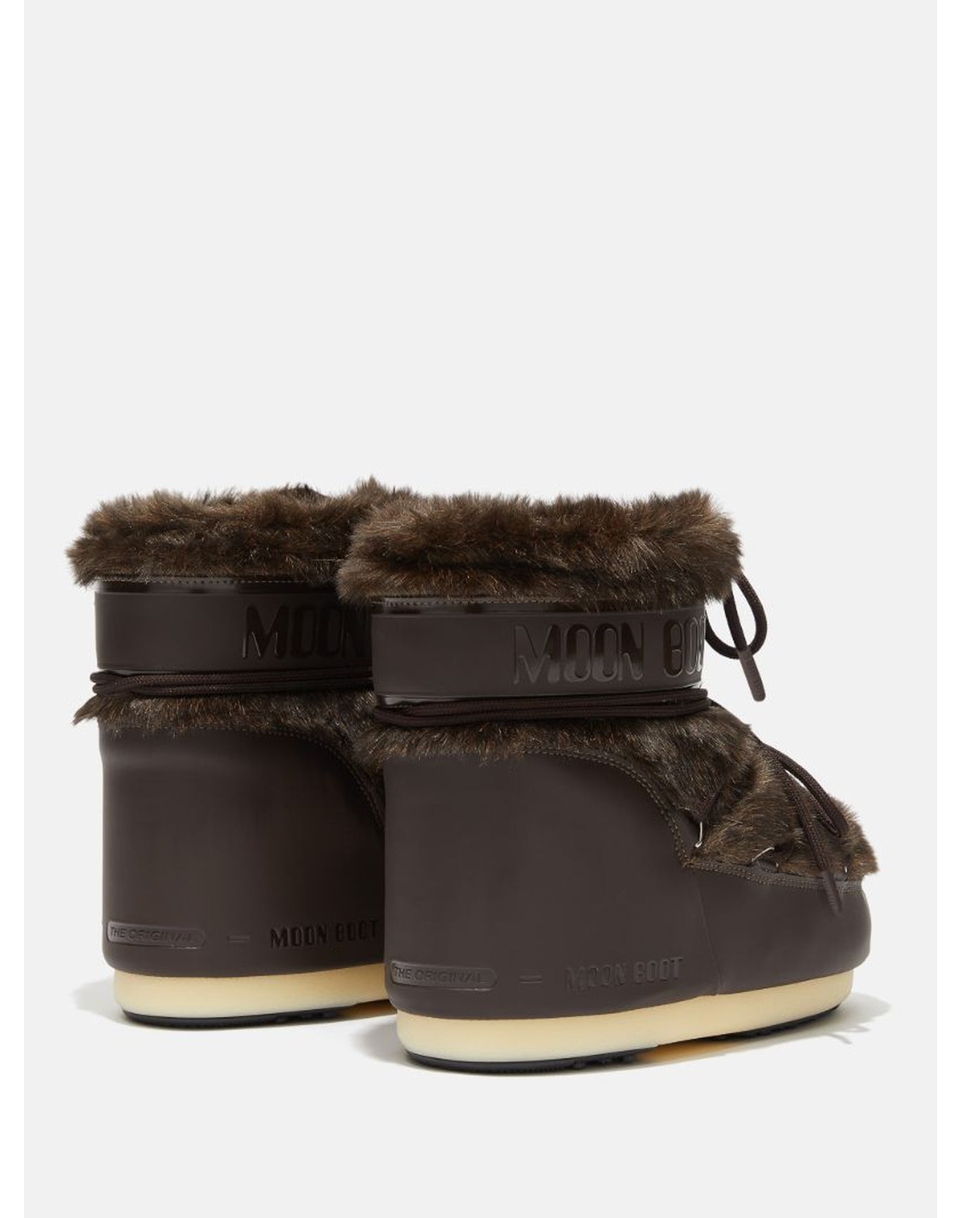 Adults | Moon Boot Icon Low Faux Fur | Brown