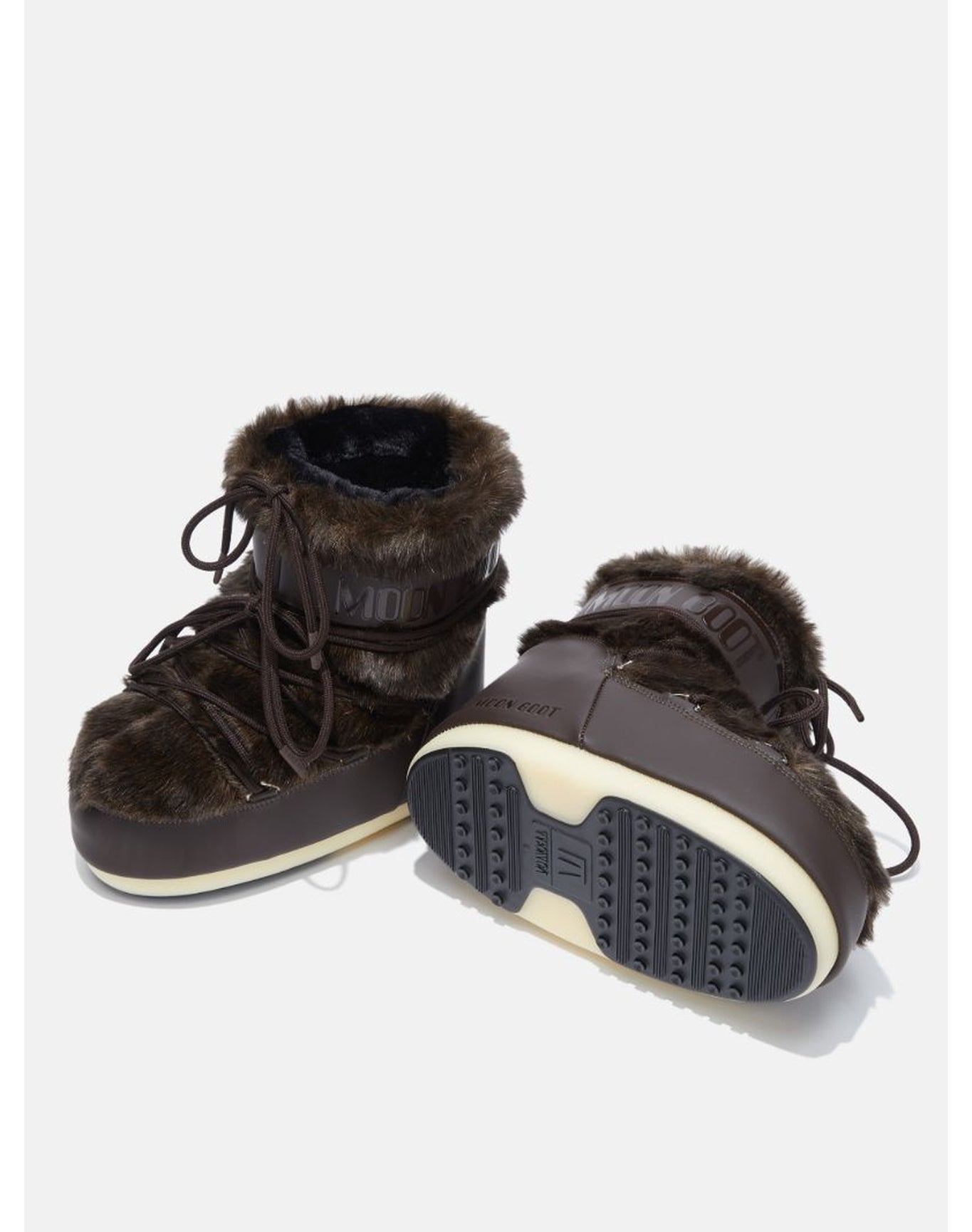 Adults | Moon Boot Icon Low Faux Fur | Brown