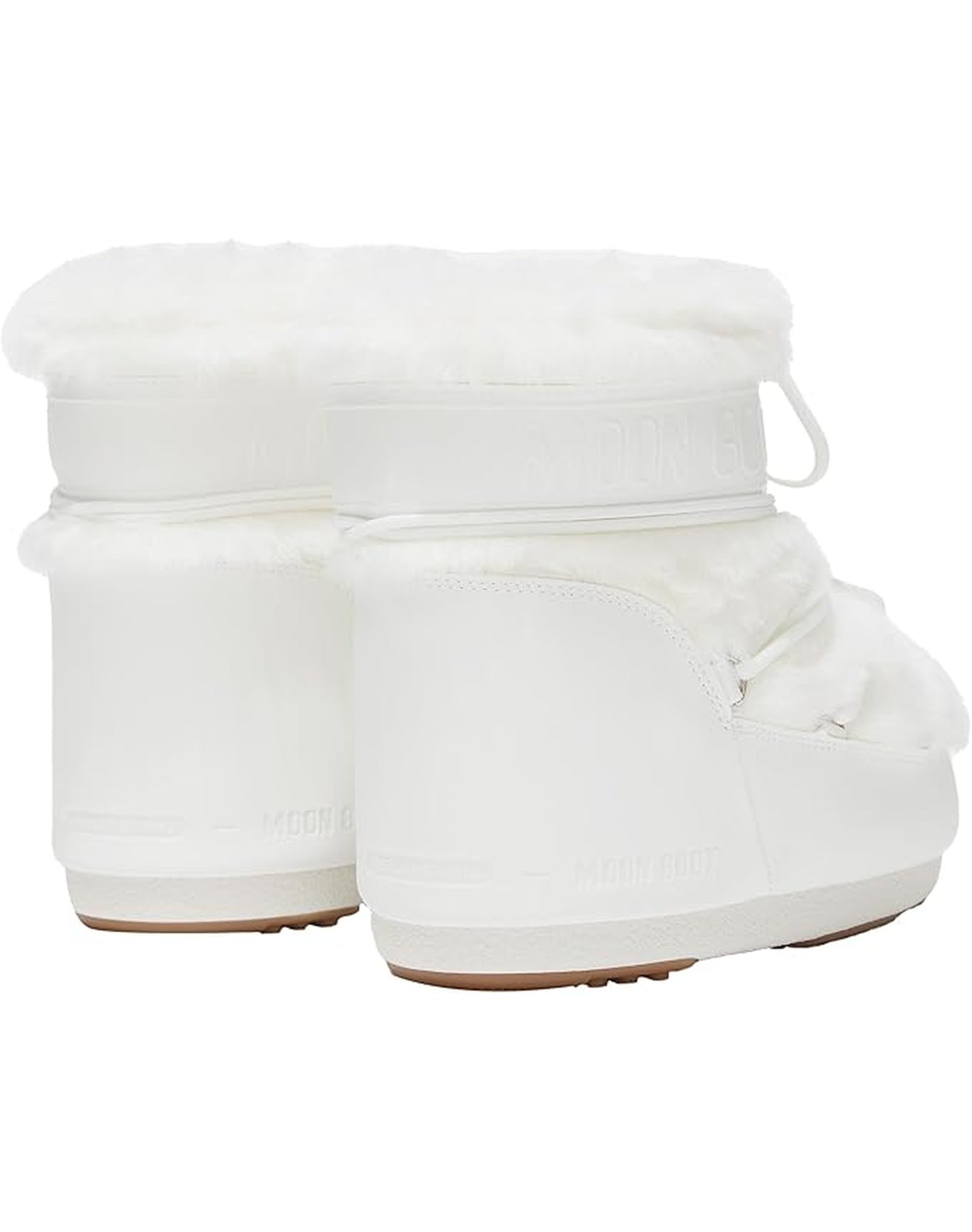 Adults | Moon Boot Icon Low Faux Fur | Optical White