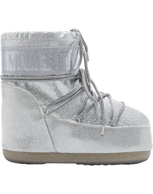 Adults | Moon Boot Icon Low Glitter | Silver