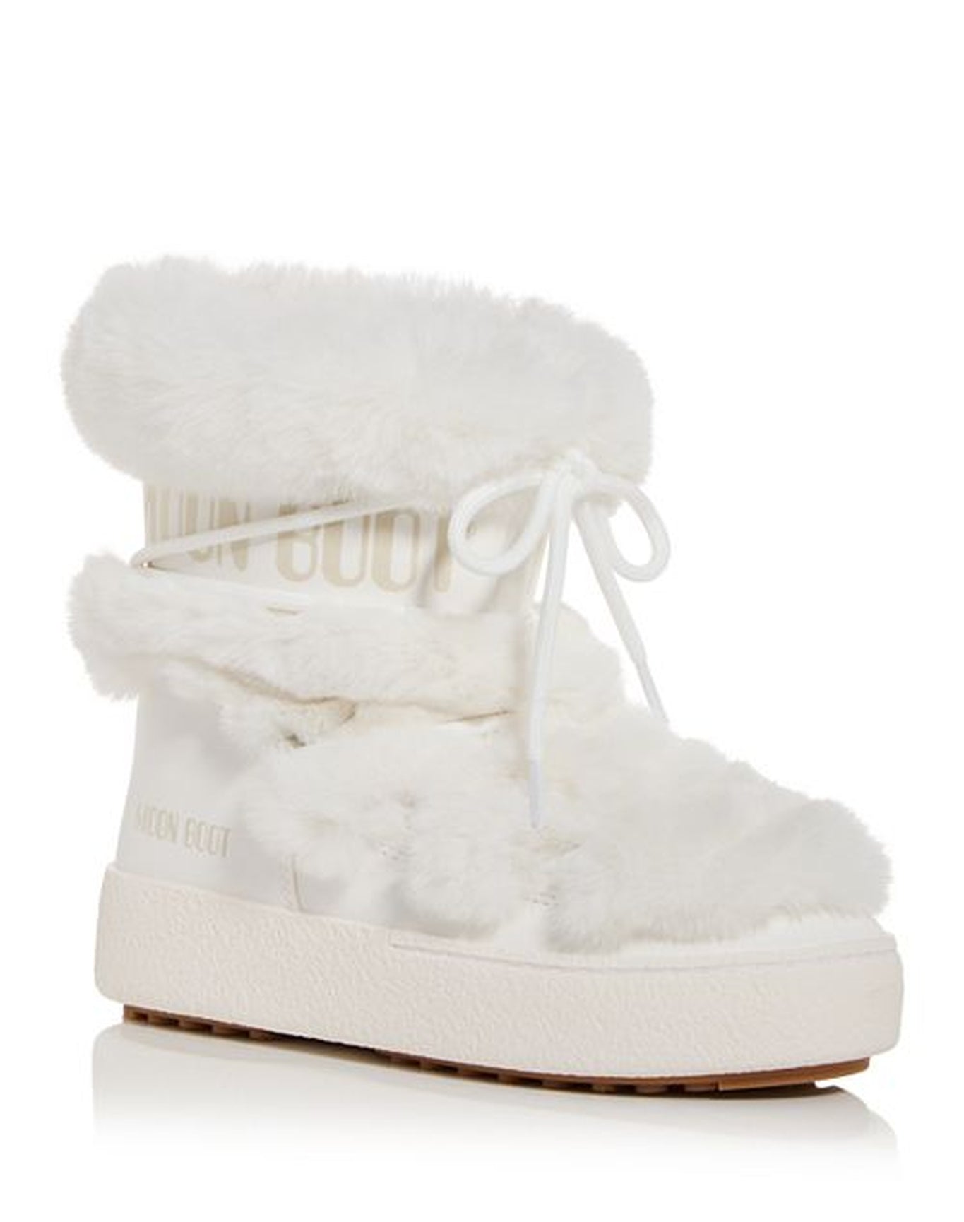 Adults | Moon Boot Ltrack Faux Fur Wp | White