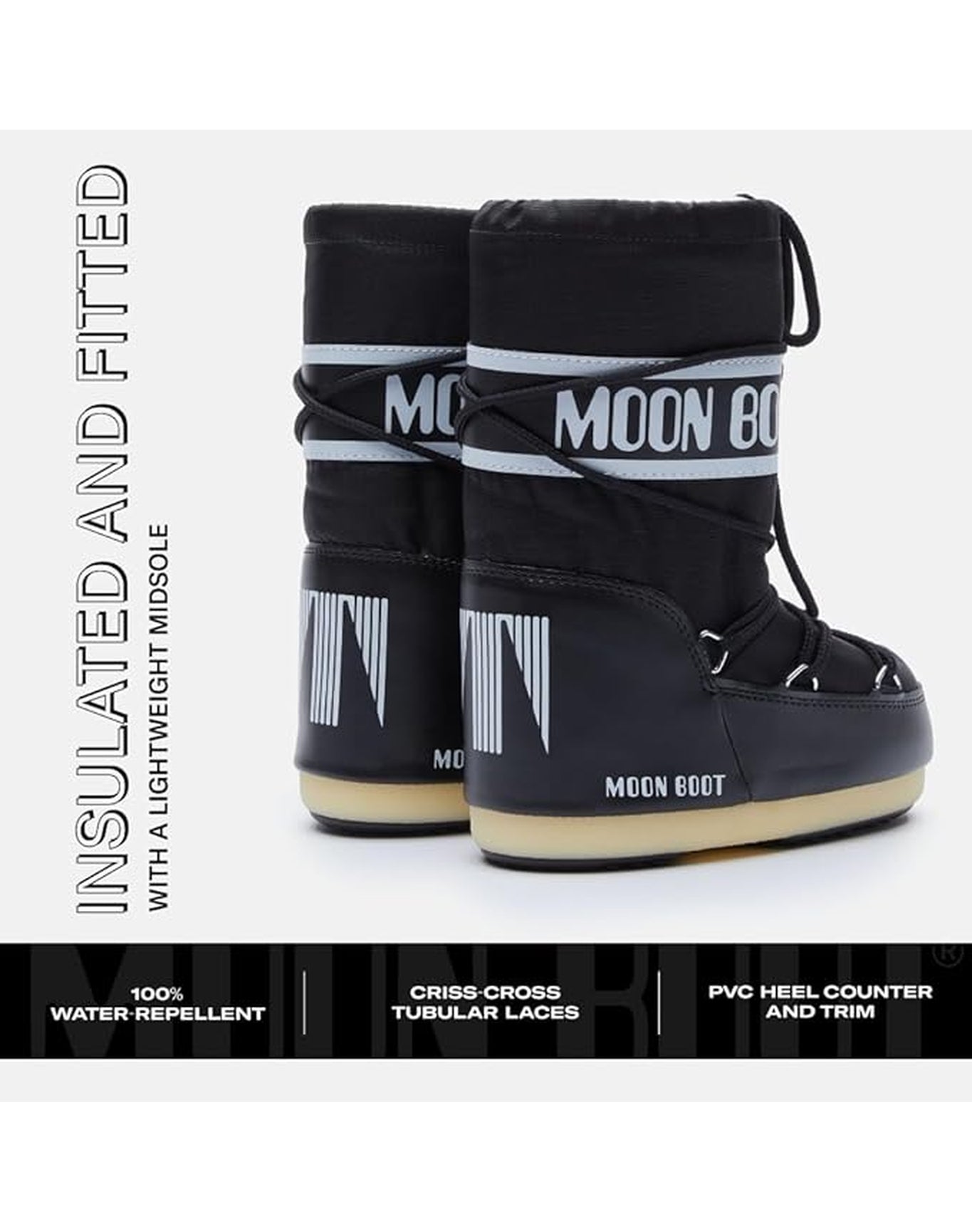 Adults | Moon Boot Nylon | Black