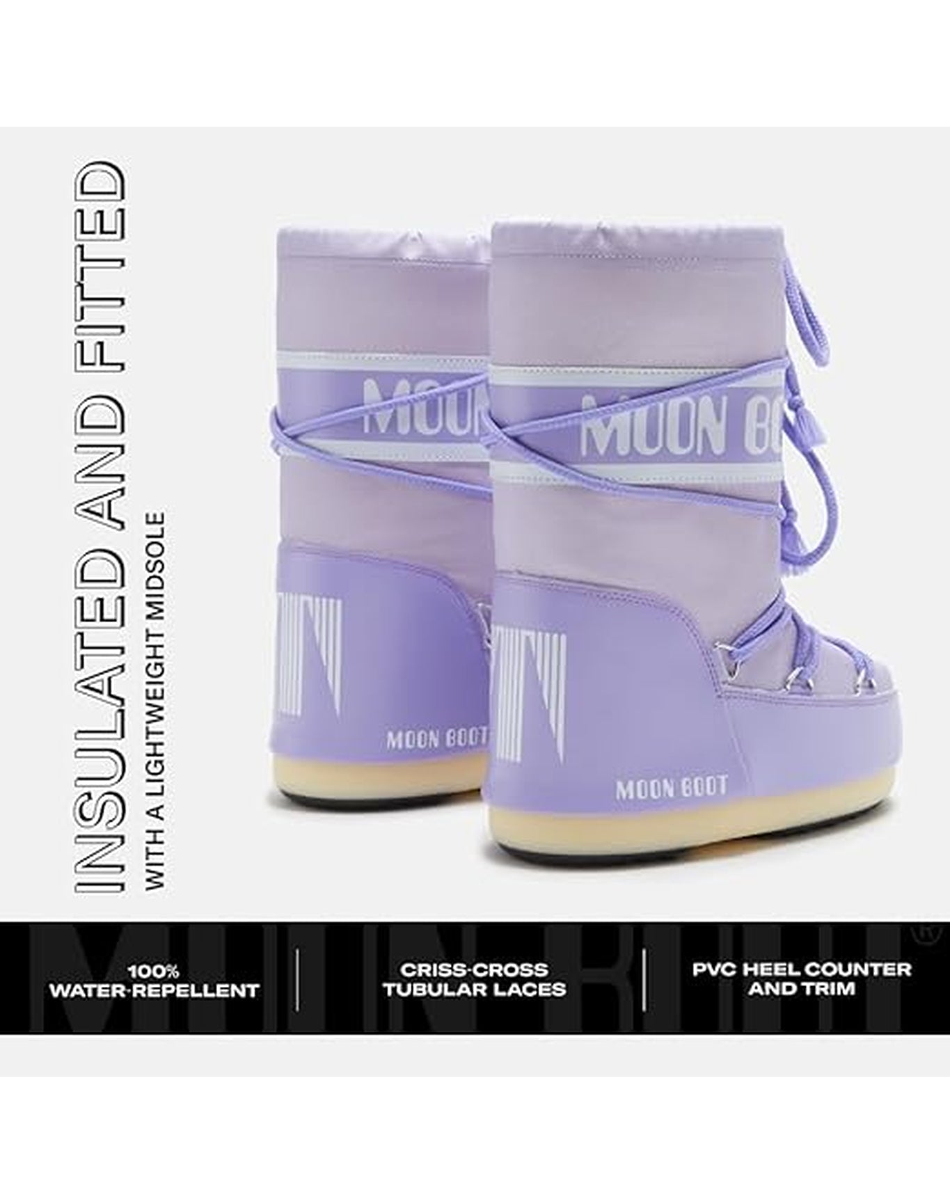 Adults | Moon Boot Nylon | Lilac