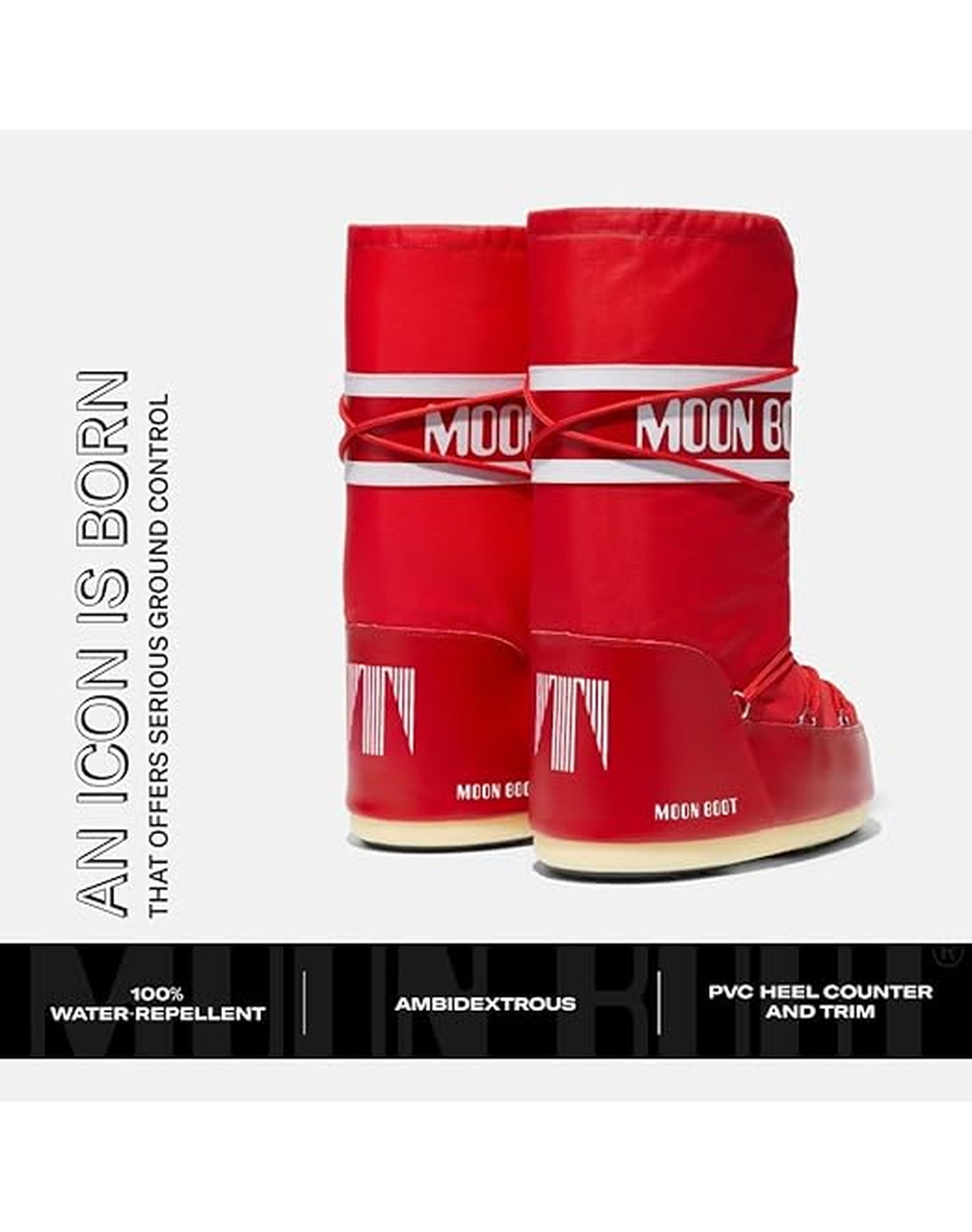 Adults | Moon Boot Nylon | Red