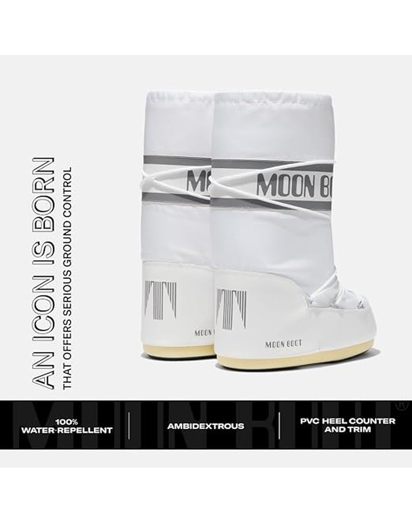 Adults | Moon Boot Nylon | White