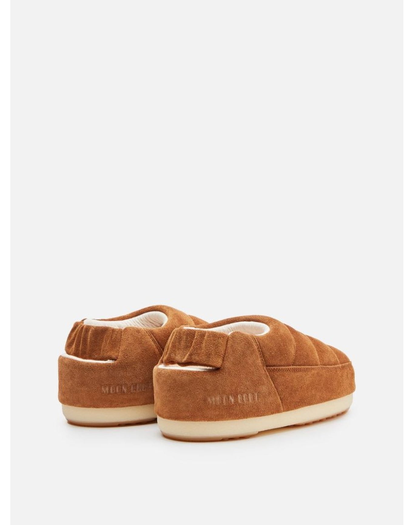 Adults | Moon Boot Sandal Band Suede | Cognac