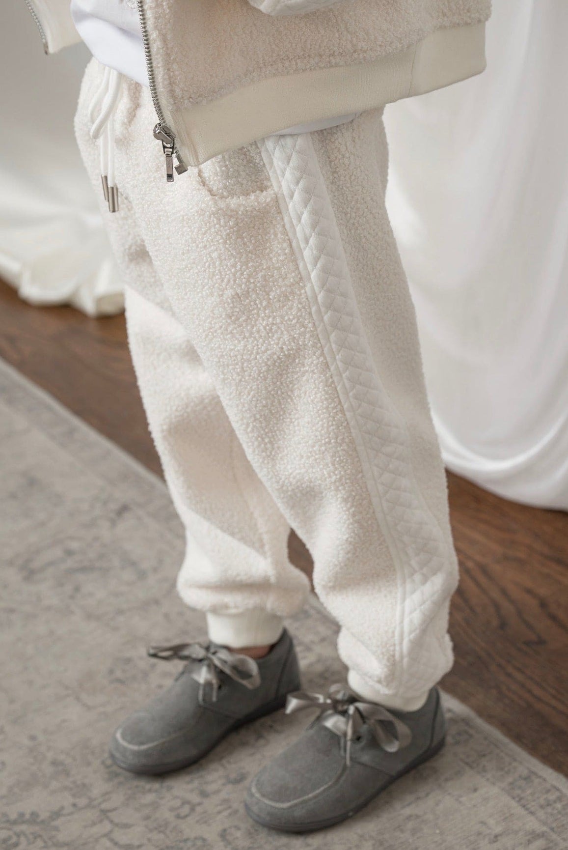 Unisex | Teddy Track Suit | White