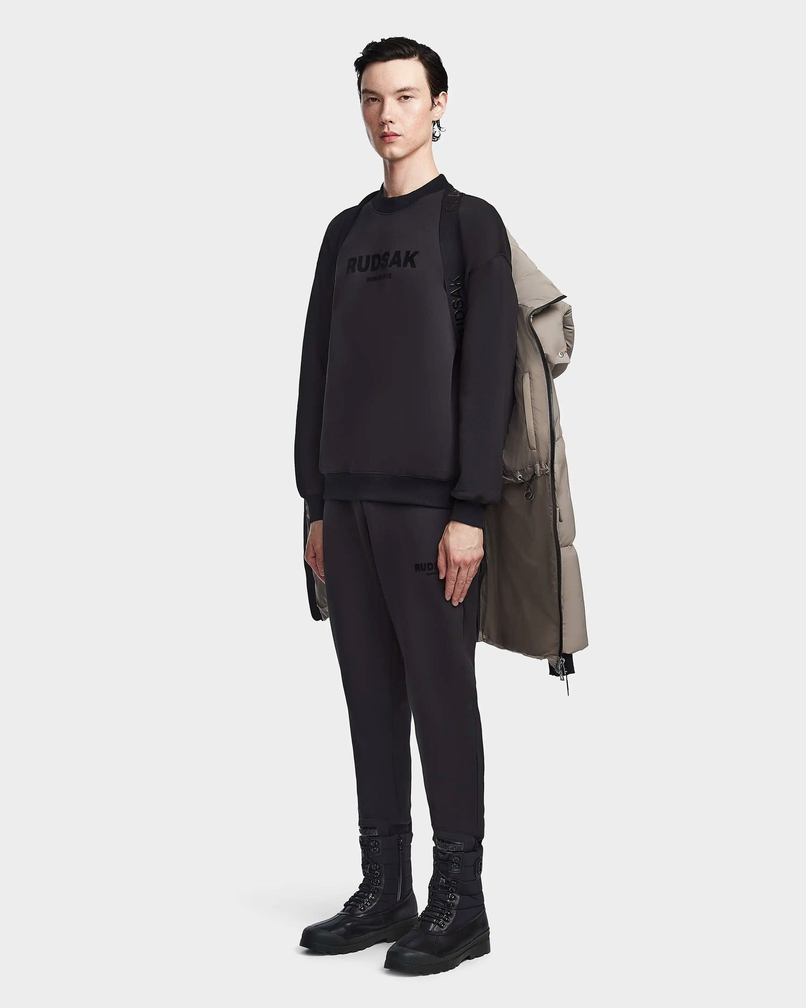 Unisex | ENZO Down Puffer | Cement