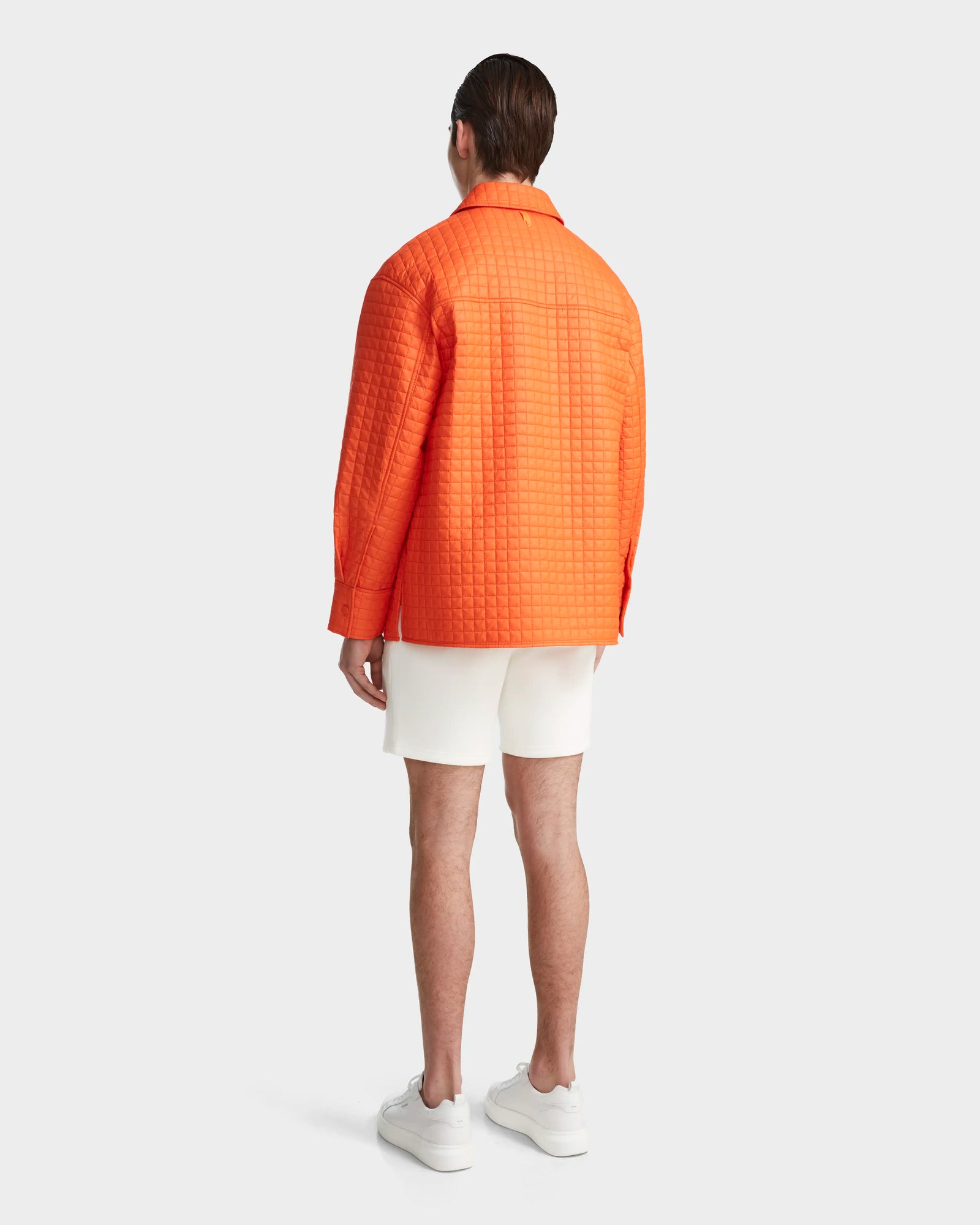Women | Quilted Shirt Jacket KERRY 9124003 M | Orange Sorbet