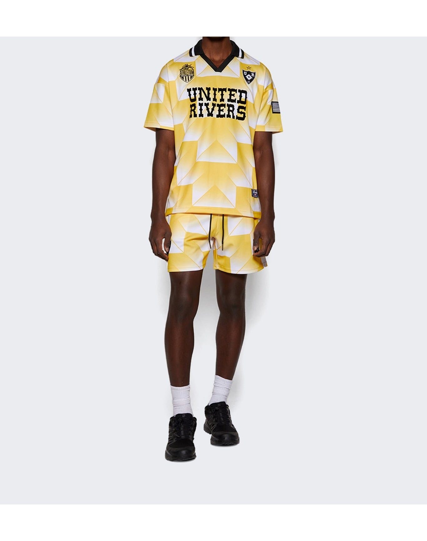 United Rivers | Men | Soccer Shorts | Yellow