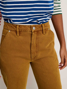 Women | Thompson Straight Leg Jean | Recycled Denim Golden Khaki