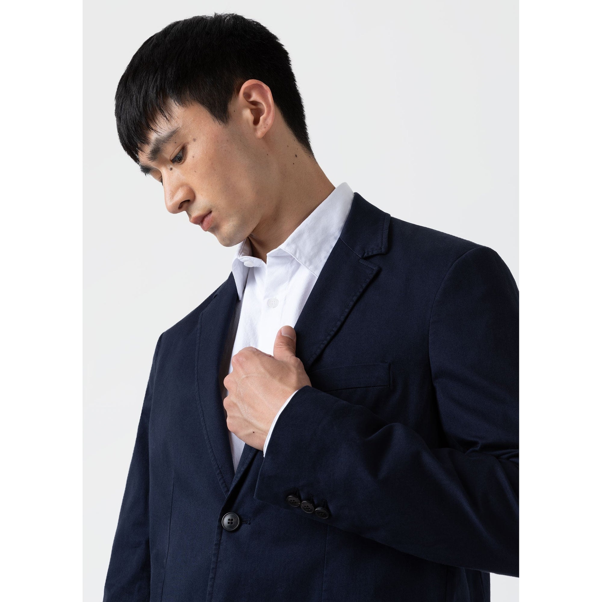 Unstructured Blazer | Men | Navy