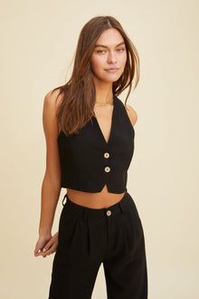 Gabrielle Tuxedo Vest