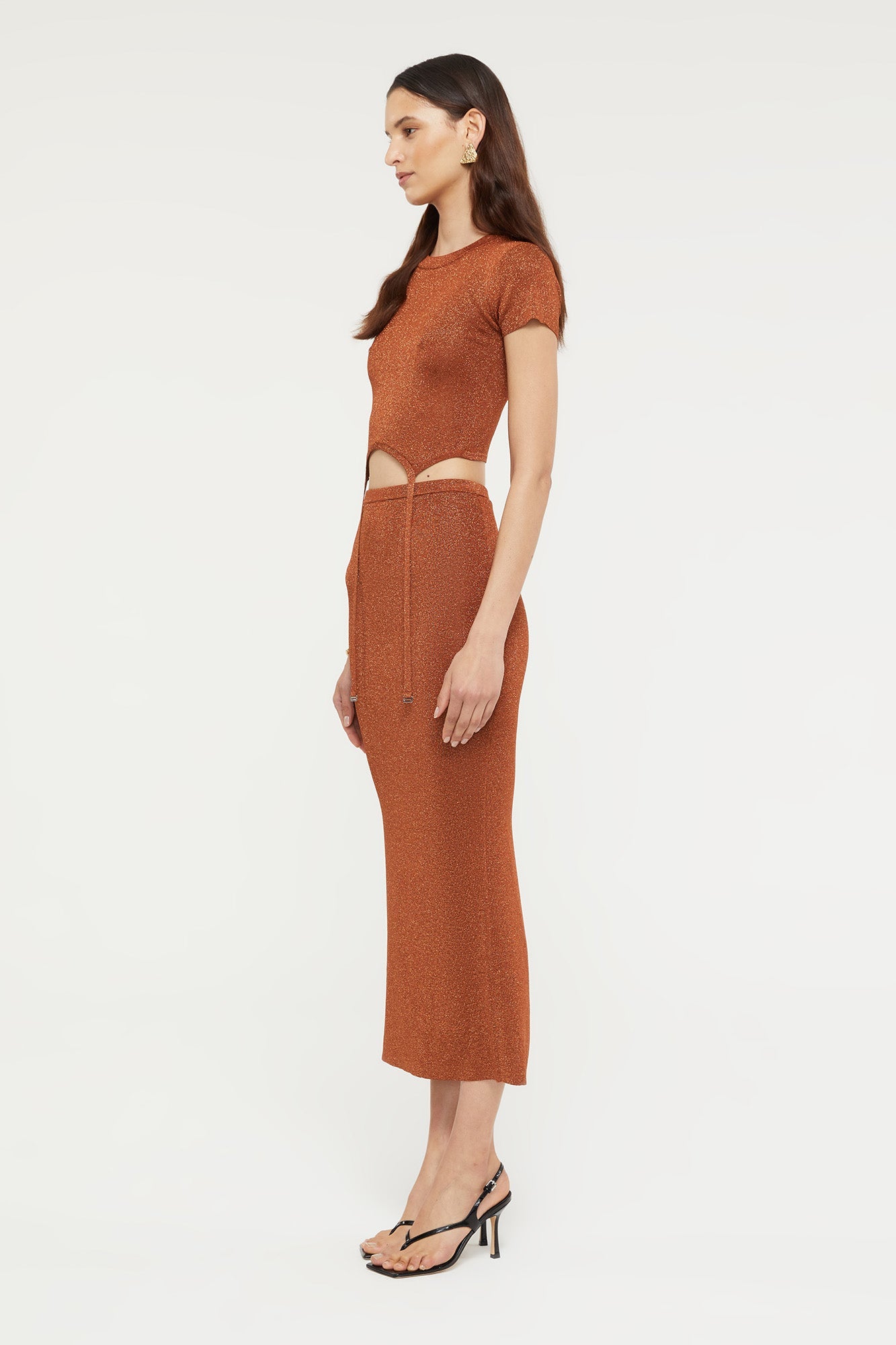 Yael Knit Top | Bronze