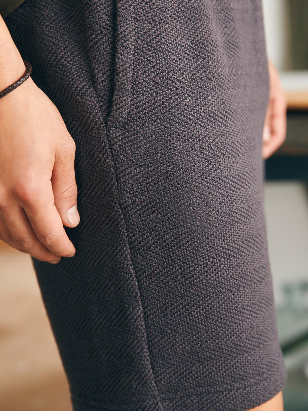 Mens | Whitewater Sweatshort | Washed Black