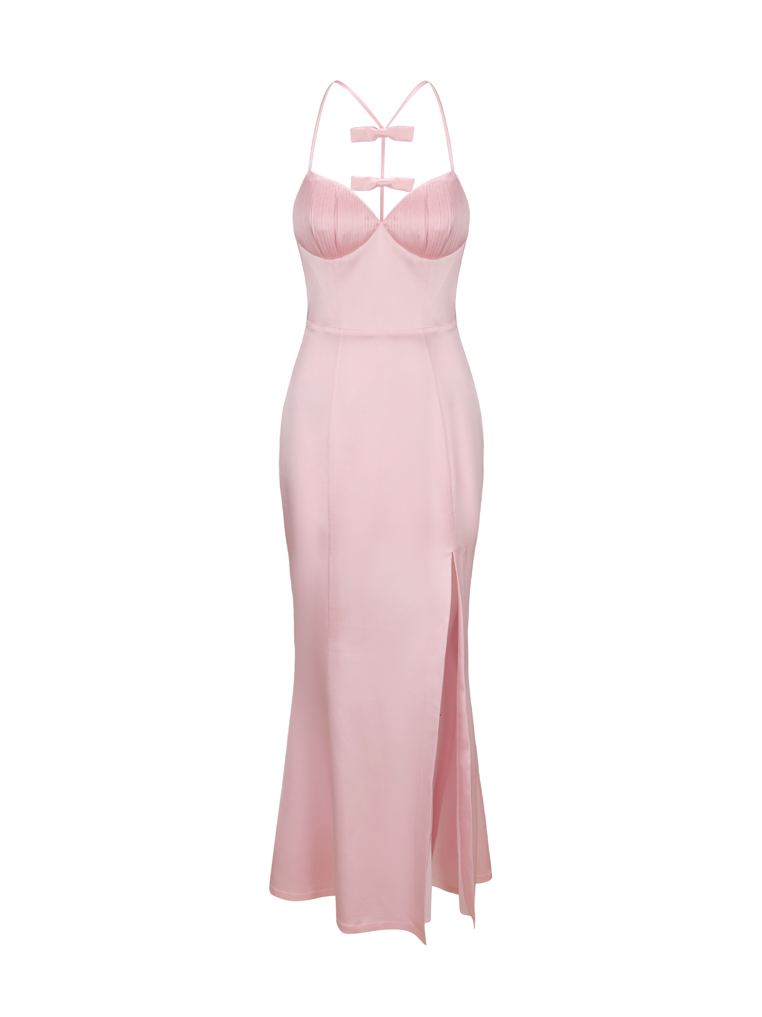 Angelique Bow Dress | Pink