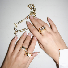 The Anna Ring | 18K Yellow Gold-Plated