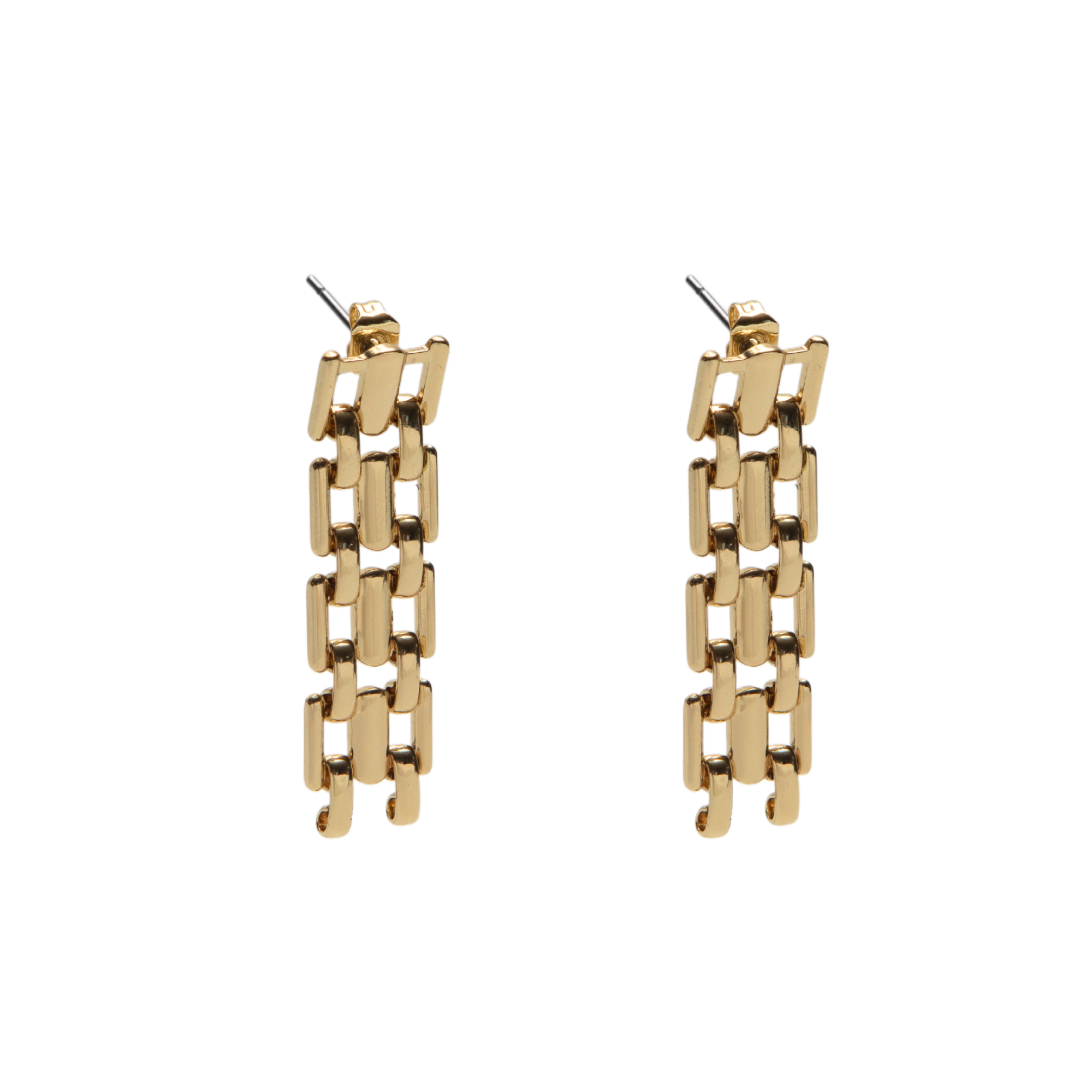 Panthera Link Earring | Gold-Plated