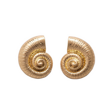 Viva Earrings | Brass Plated Gold