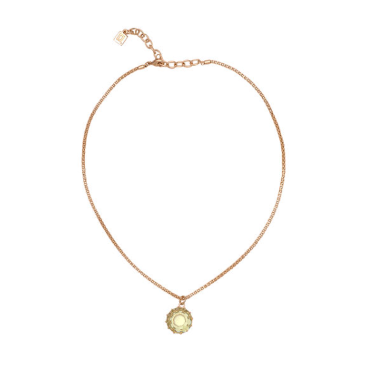 Vince Necklace | Brass Plated Gold