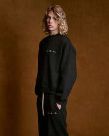 Black SYF Crewneck | Black