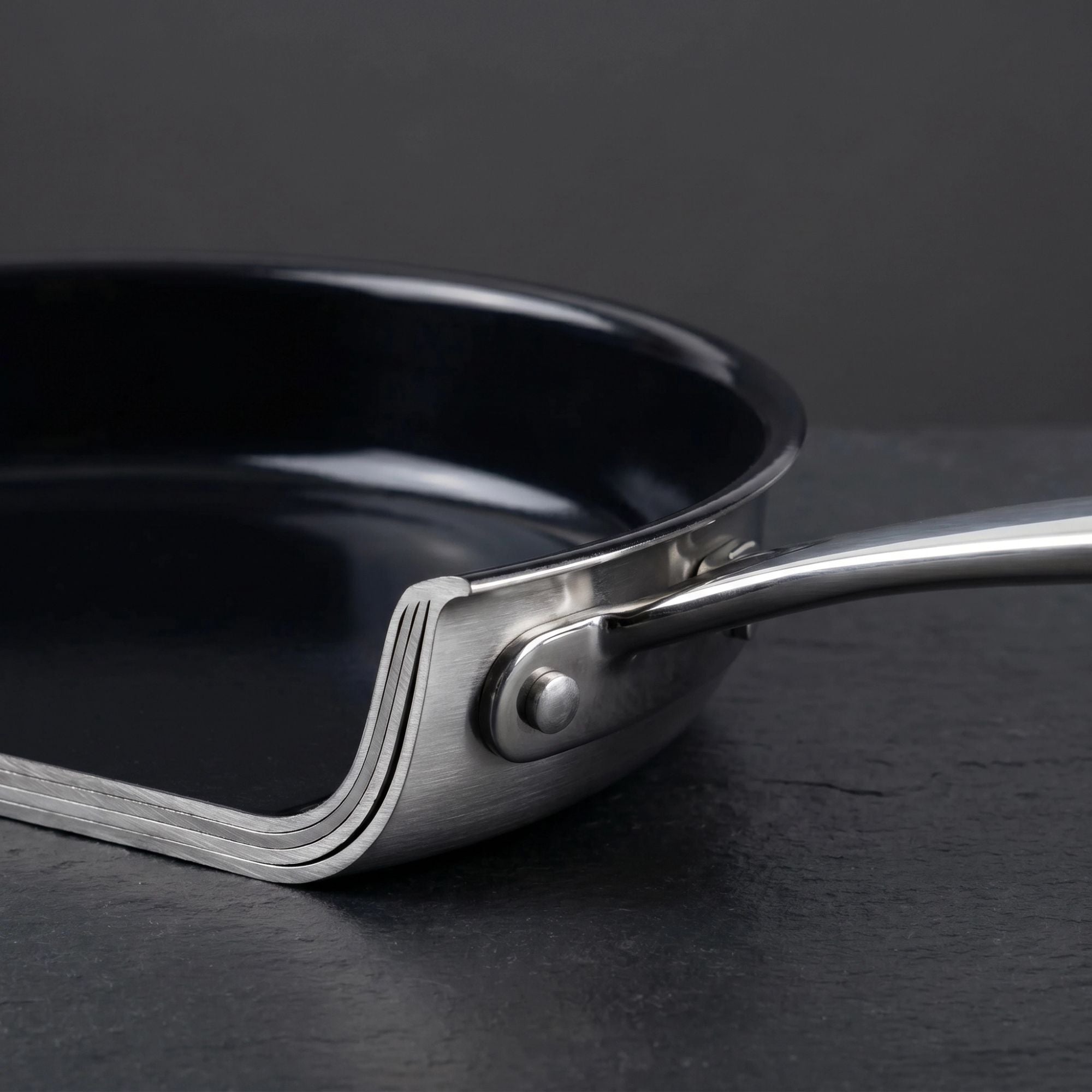 Frying Pan | Black/Silver