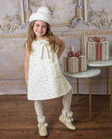 Baby Girls | Marshmallow Wool Dress | Beige