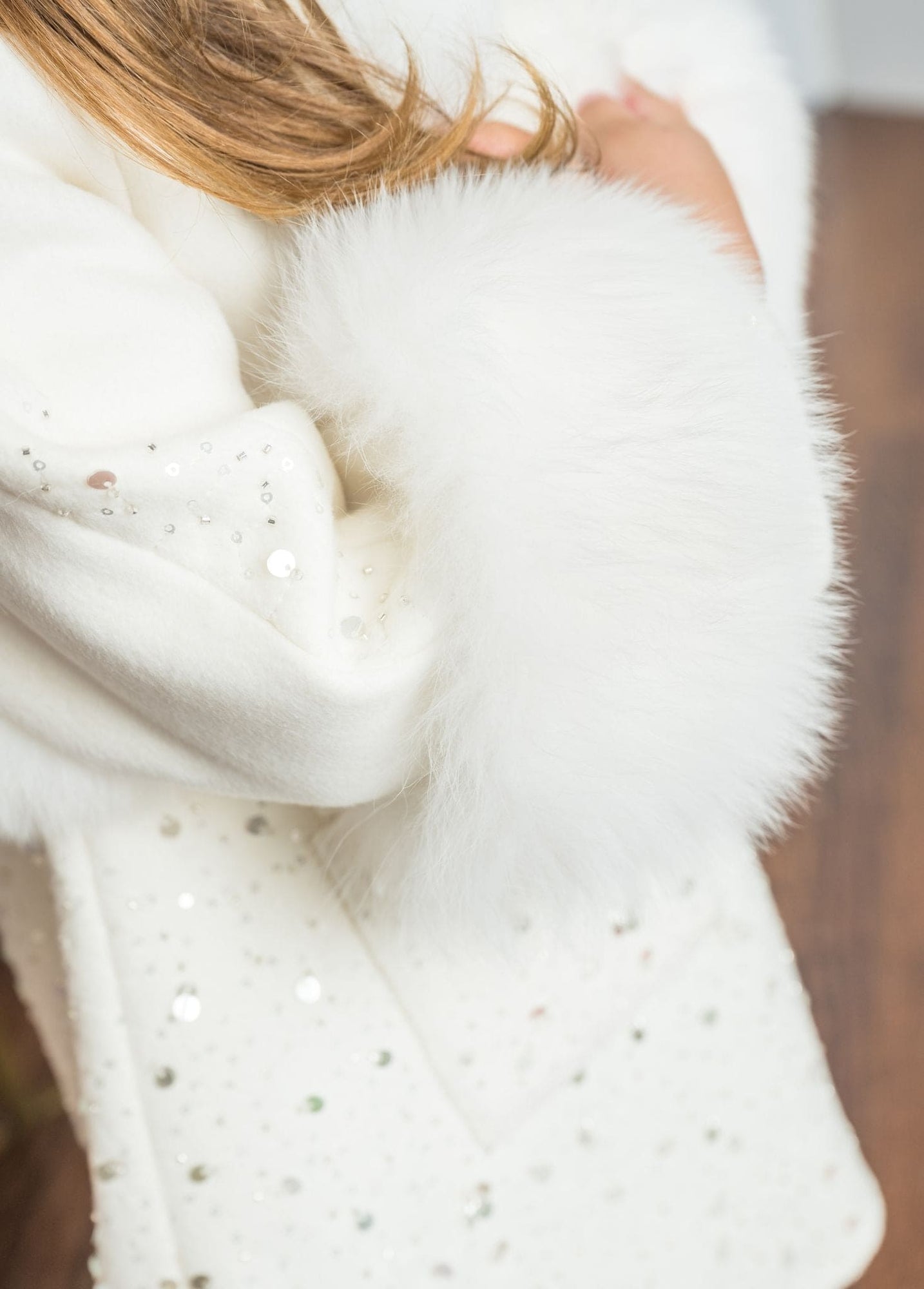 Baby Girls | Marshmallow Wool Coat | Beige