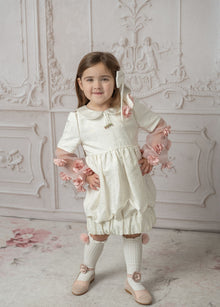 Baby Girls | Cherry Blossom Dress | Beige
