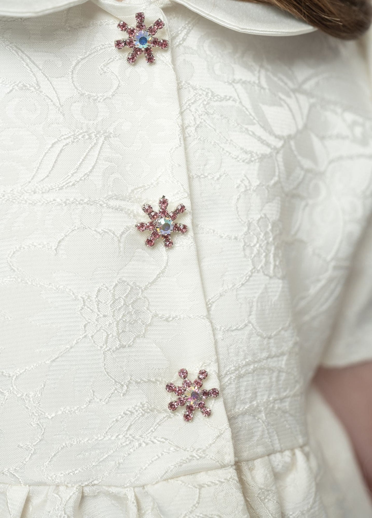 Baby Girls | Cherry Blossom Dress | Beige