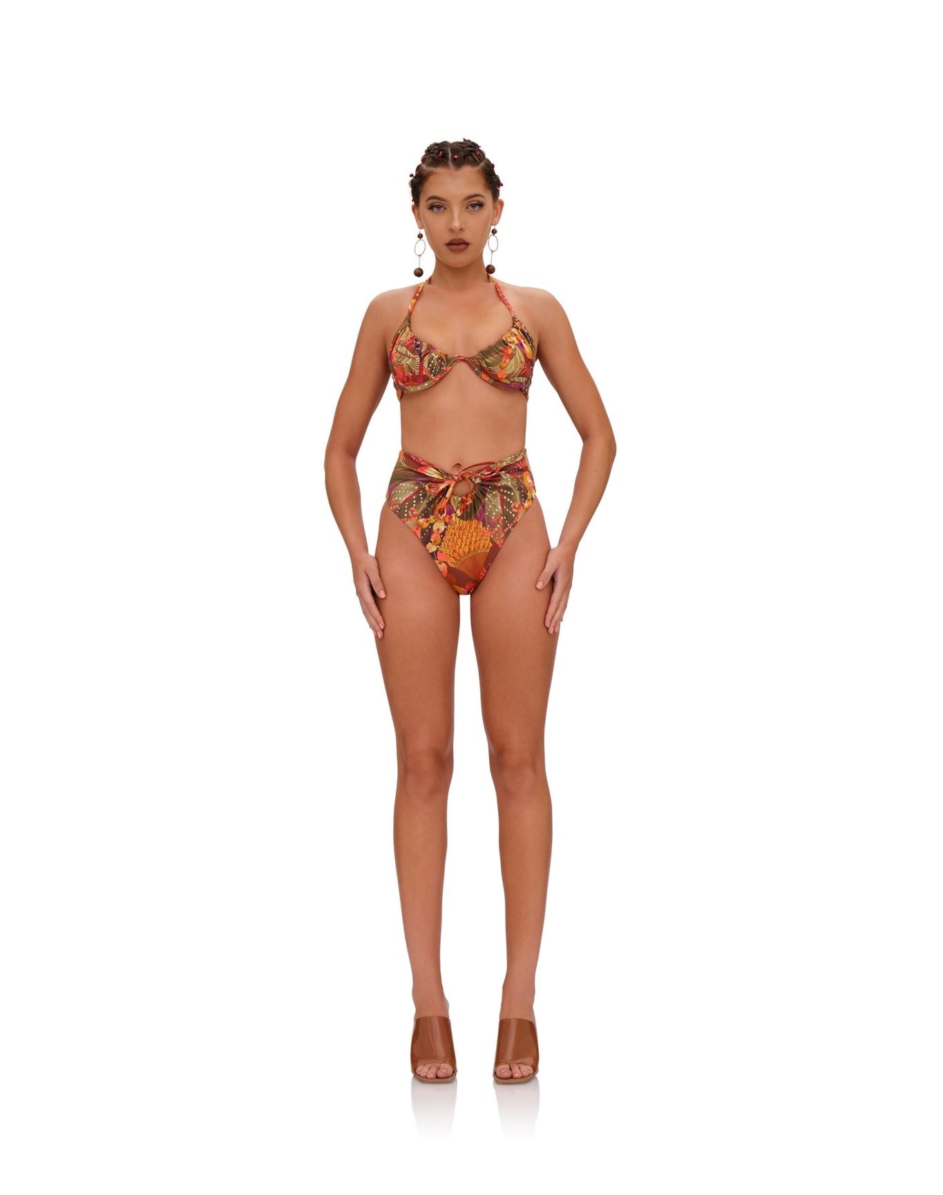 Uwa Reversible Bikini Bottom | Kola Print