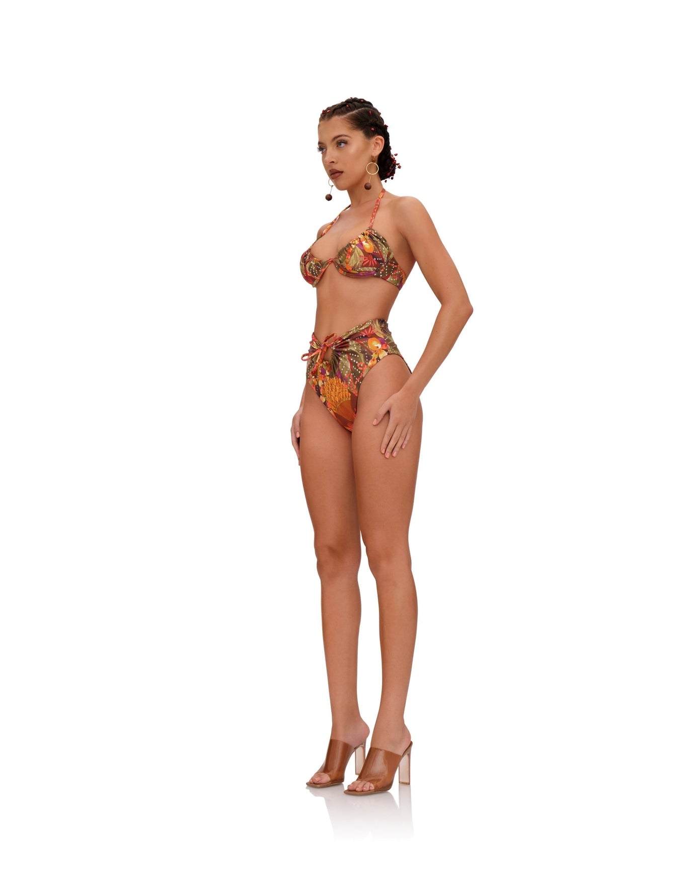 Uwa Reversible Bikini Bottom | Kola Print