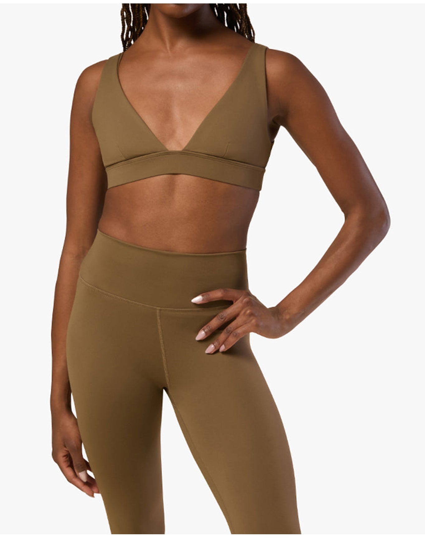 V-neck Bralette | Kangaroo