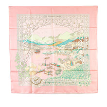 Hermès Pre-Owned Le Fleuve Sacre Silk Scarf | Women | Pink x Light Pink x Multi