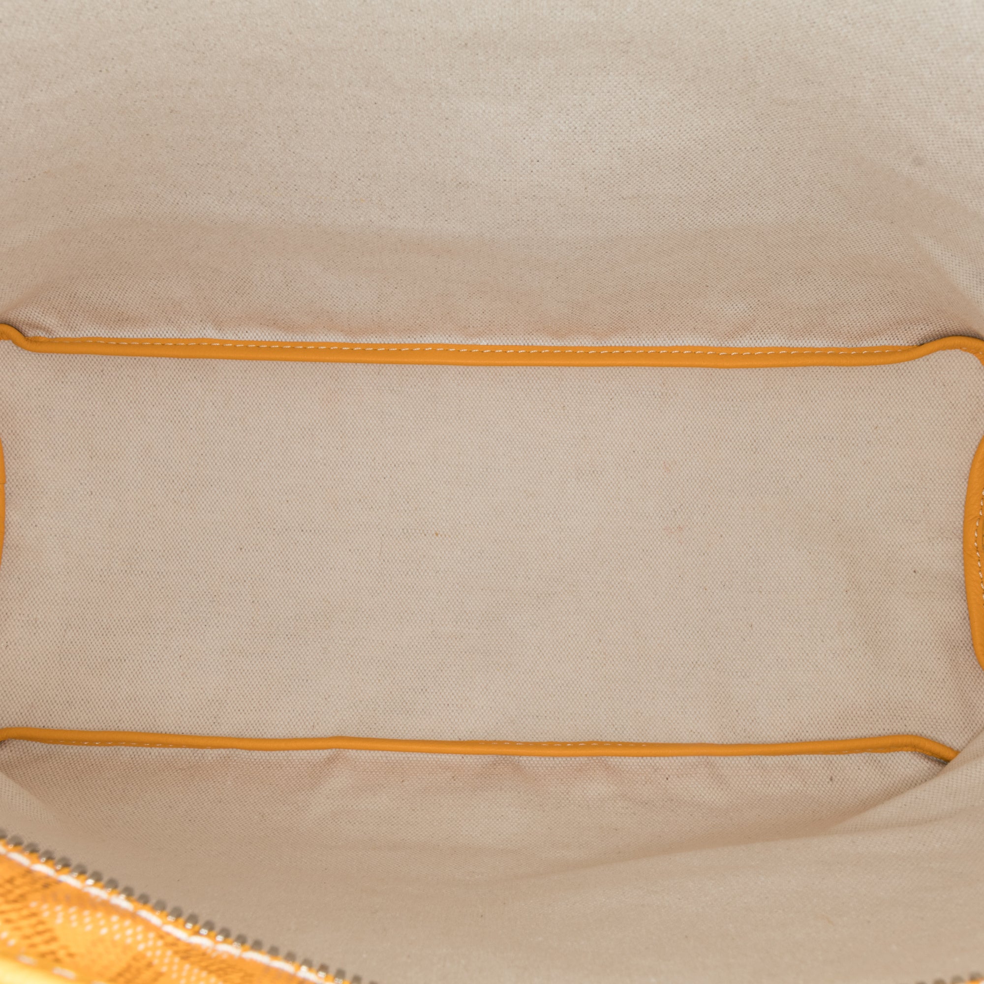 Goyard | Pre-Owned Goyardine Boheme Hobo - IV | Yellow