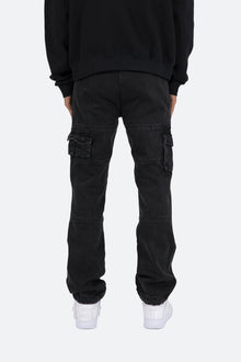 V244 Cargo Baggy Denim | Vintage Black