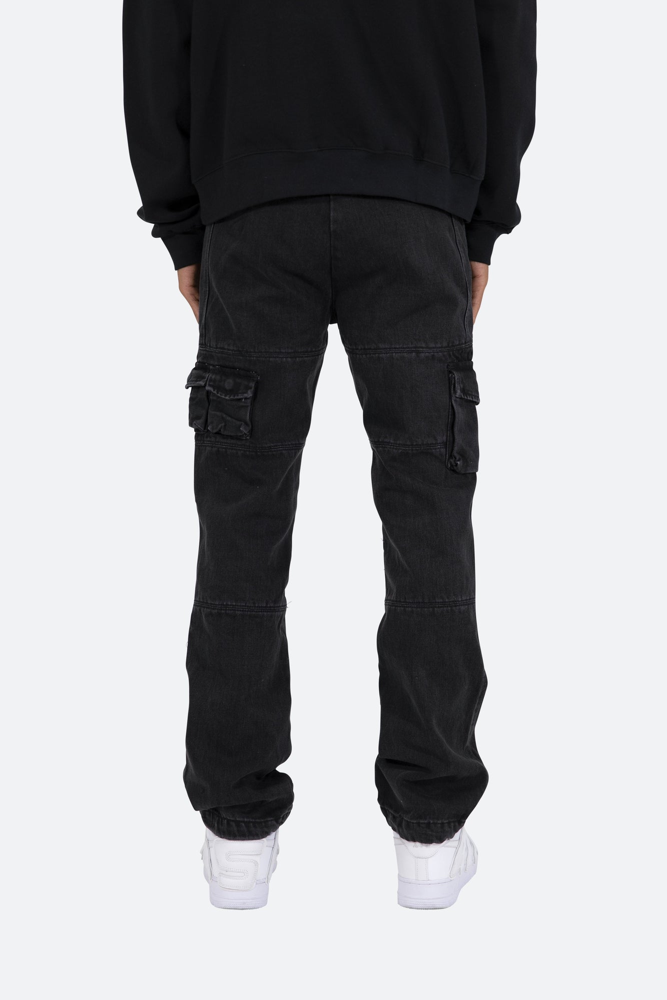 V244 Cargo Baggy Denim | Vintage Black