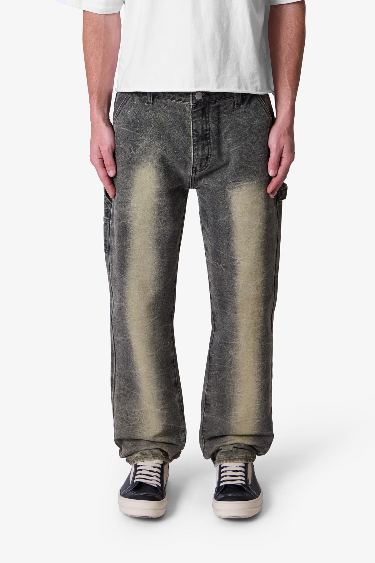 V730 Goblin Split Denim | Washed Black