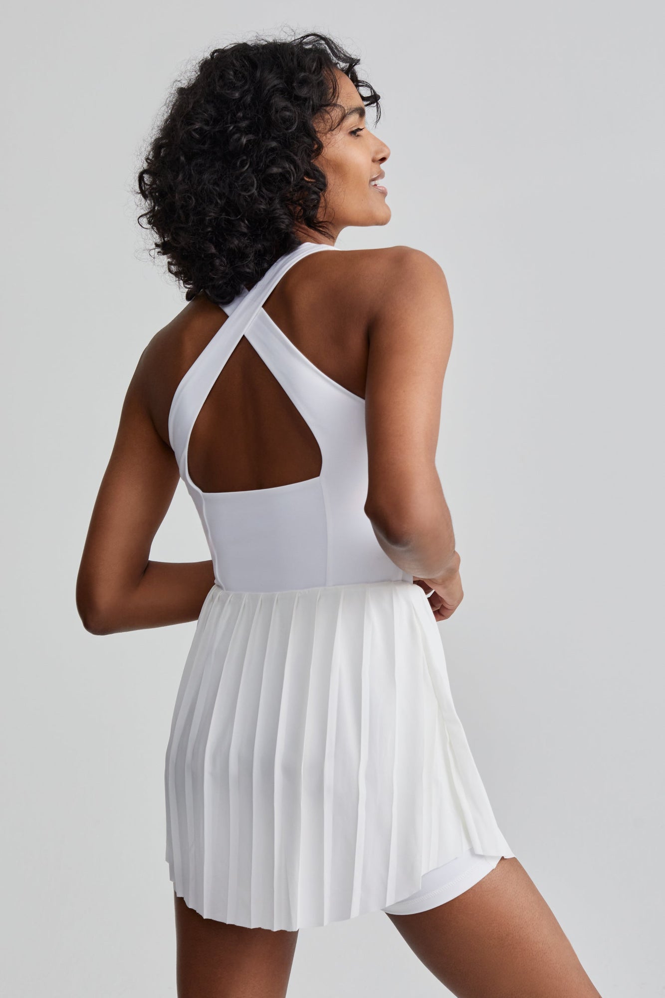 Varley | Carina Dress | White