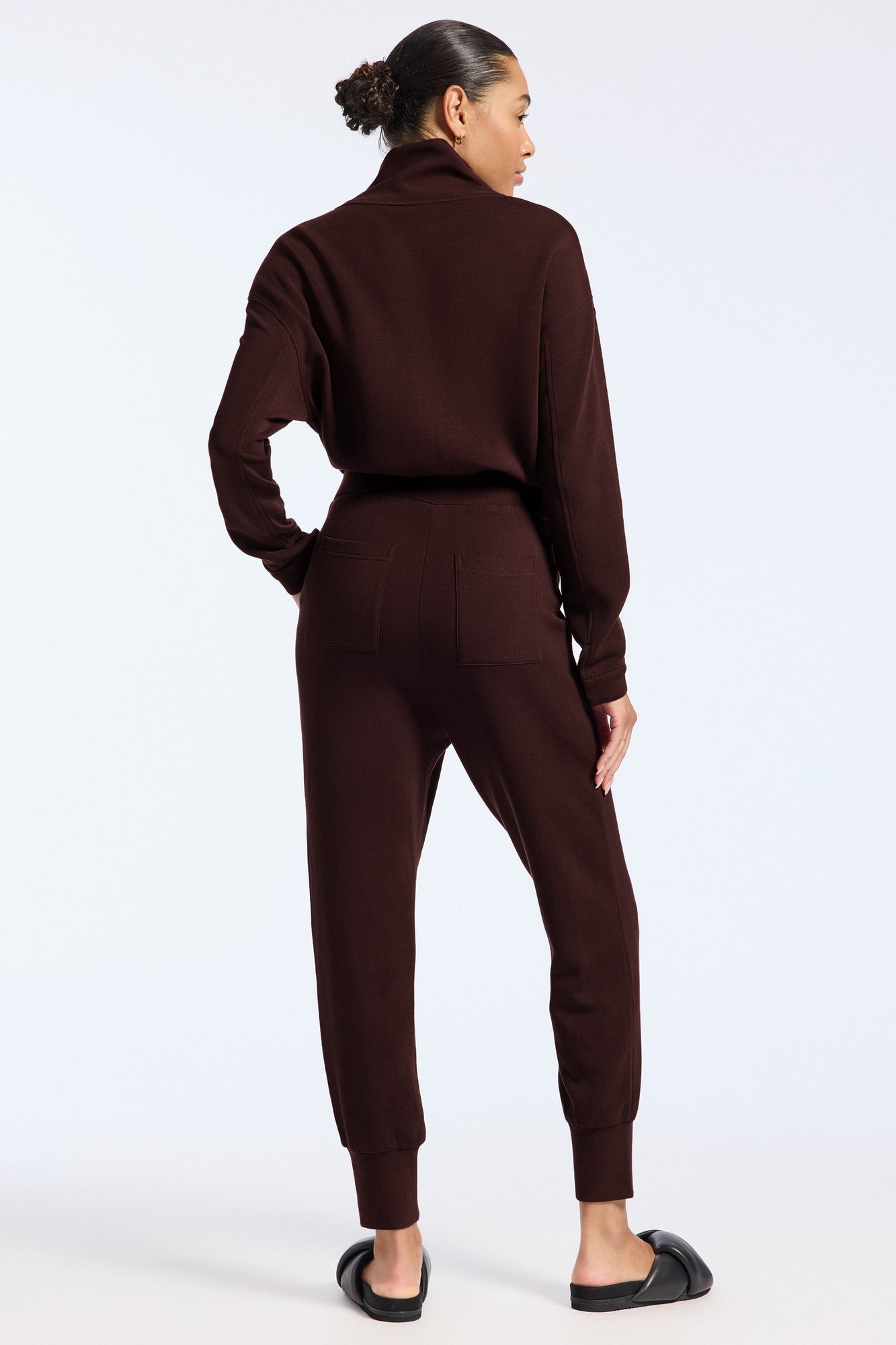 Varley | Talia Jumpsuit | Coffee Bean