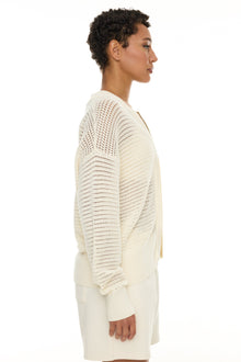 Varley | Ward Knit Jacket | Egret