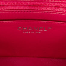 Chanel Pre-Owned Mini Square Classic Lambskin Flap | Women | Pink x Dark Pink